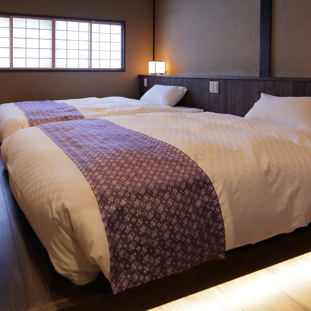 西陣織　新品　ベッドスロー　最高級　2ｍ×60㎝ HOSPTALITY_productpicture1name